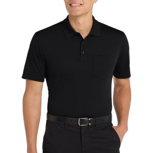 Port Authority® Dry Zone® UV Micro-Mesh Pocket Polo