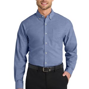 Port Authority® Untucked Fit SuperPro™ Oxford Shirt