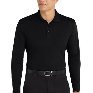 Port Authority® Dry Zone® UV Micro-Mesh Long Sleeve Polo