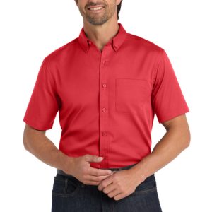 Port Authority® Short Sleeve SuperPro React™Twill Shirt