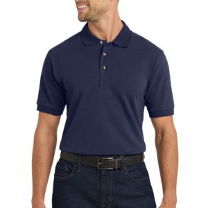 Port Authority® Heavyweight Cotton Pique Polo
