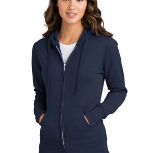 Port & Company® Women's Core Fleece Full-Zip Hooded Sweatshirt
