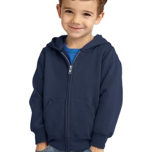 Port & Company Toddler Full-Zip Hooded