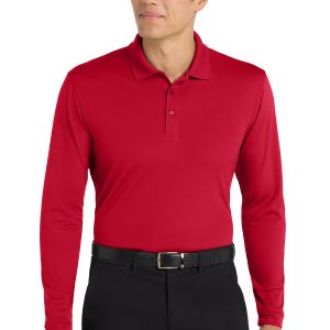 K110LS Port Authority® Dry Zone® UV Micro-Mesh Long Sleeve Polo